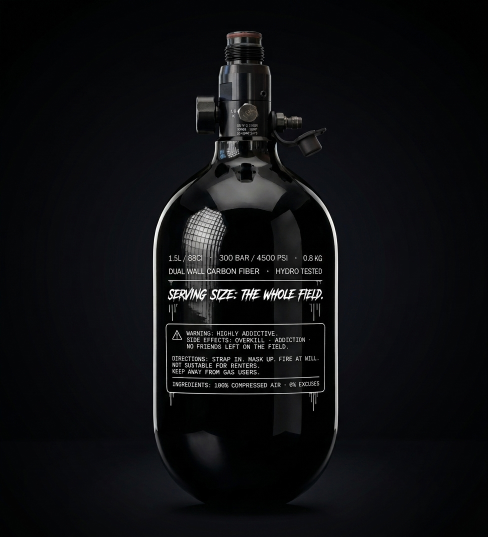 HPA Kohlenstofftank META™ 1.5l